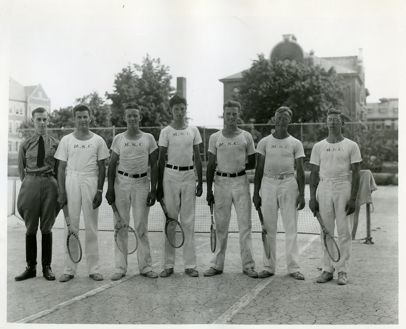 Varsity Tennis Team (Men's), 1933