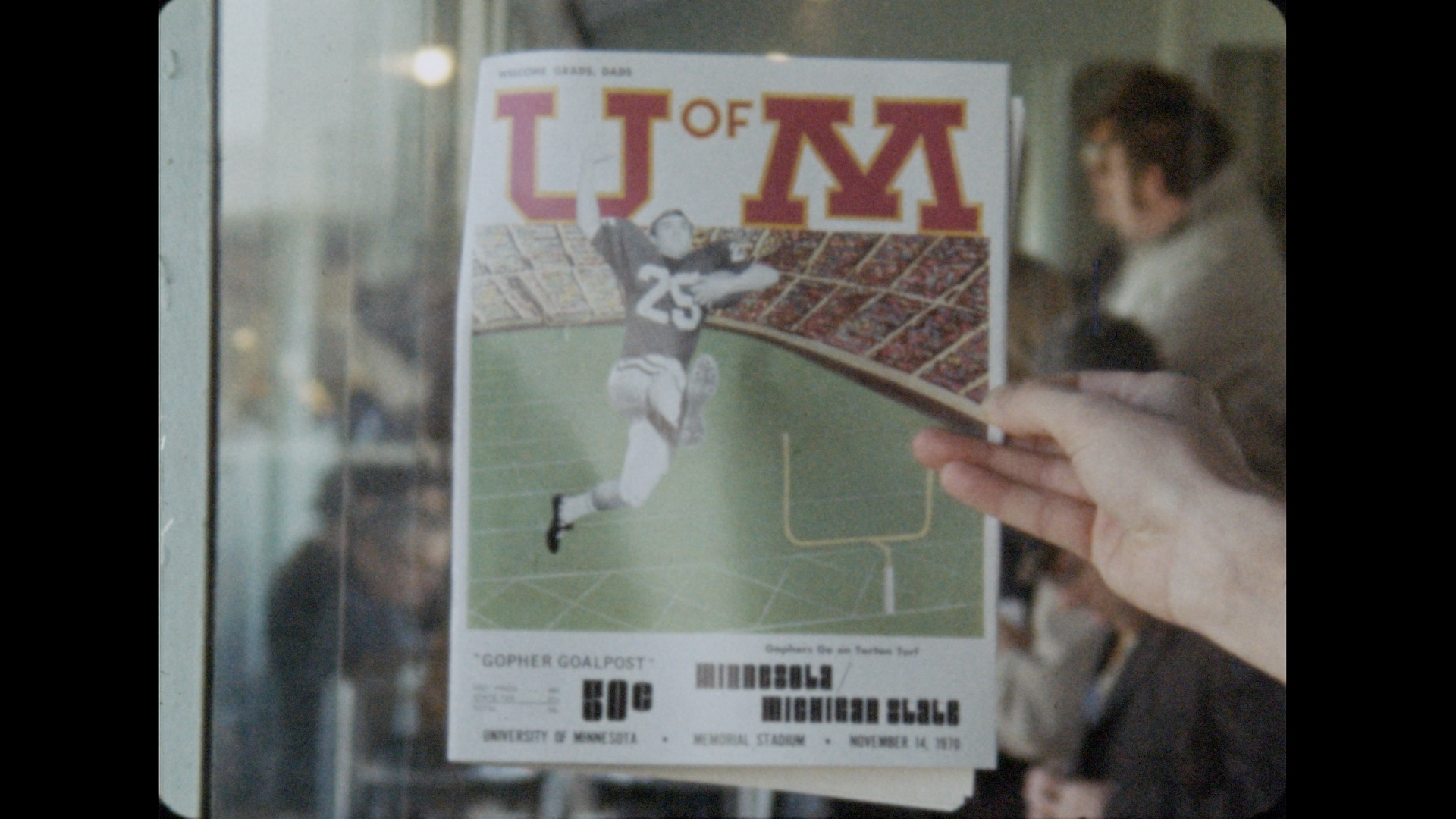 MSU Football vs. Minnesota, 1970