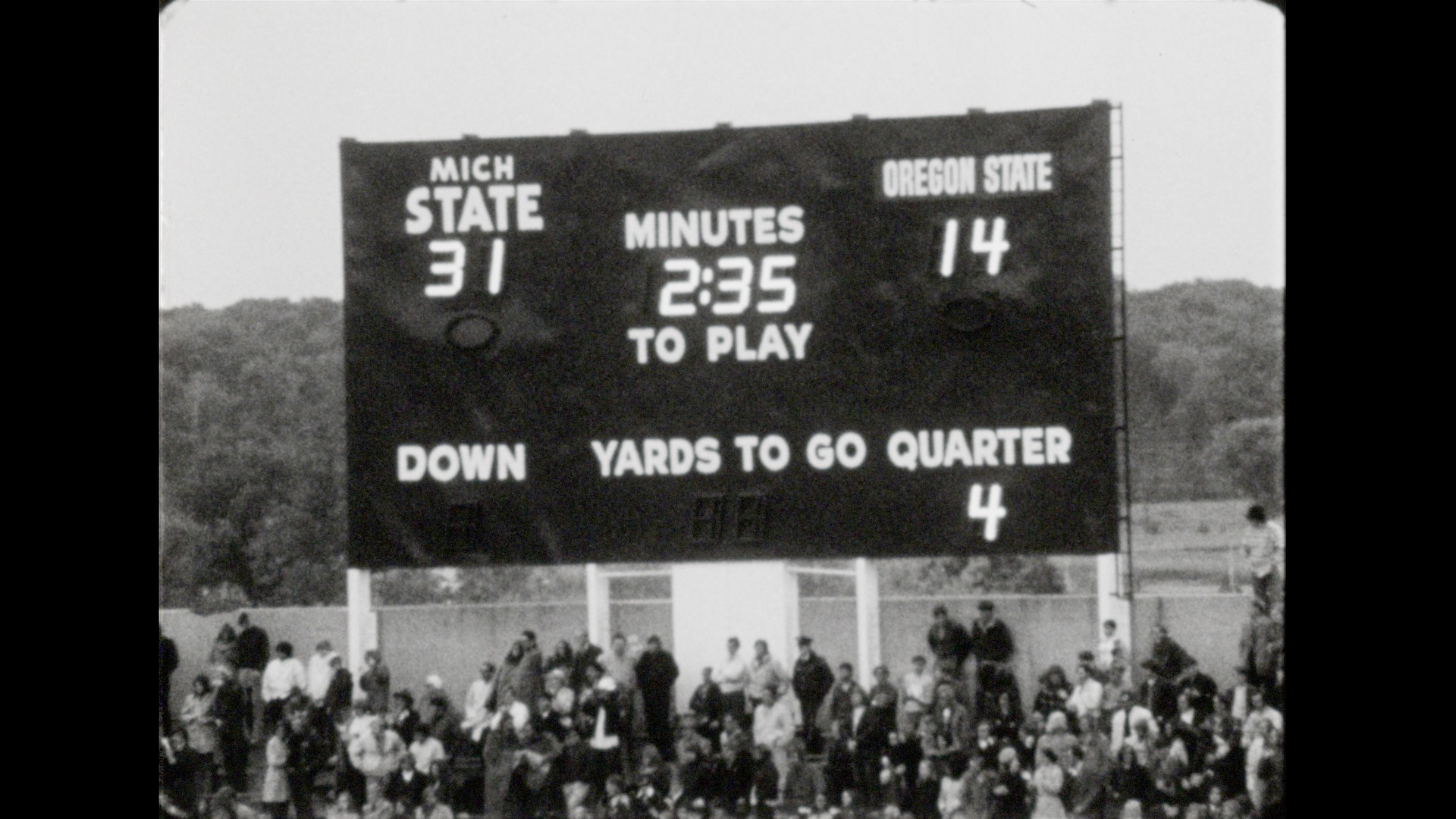 MSU Football vs. Oregon State, 1971