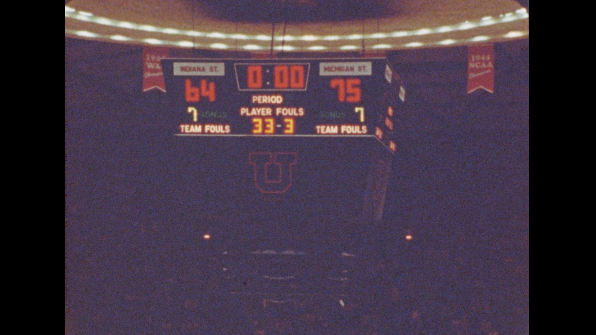 MSU Basketball vs. Indiana State, NCAA Men's Division I National Championship, 1979 (reels 1-3)