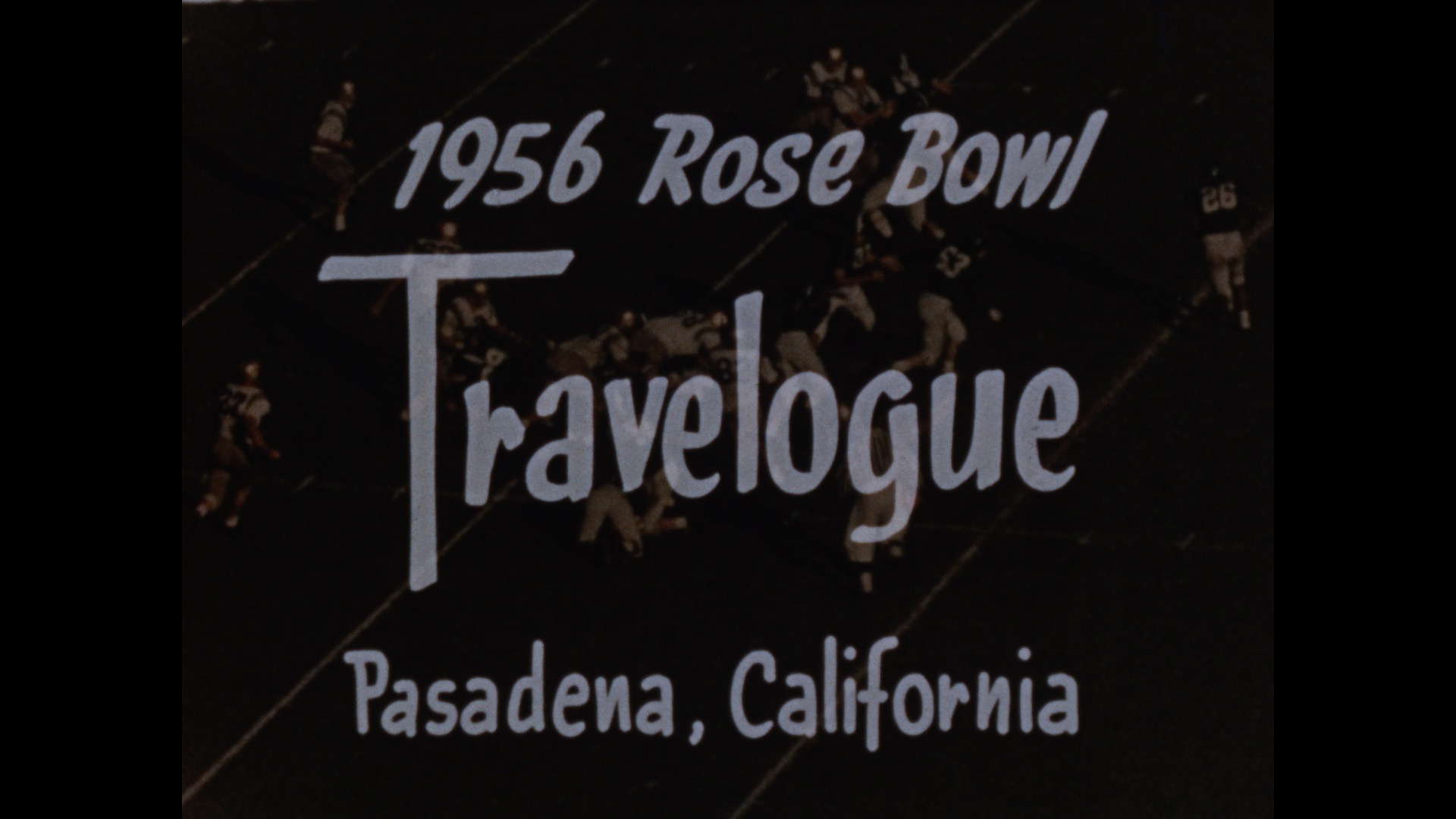 Rose Bowl Travelogue, 1956