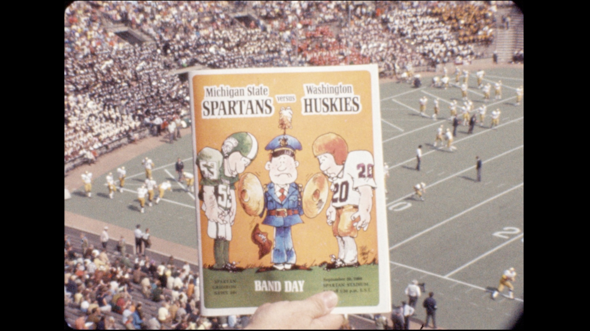MSU Football vs. Washington, 1969