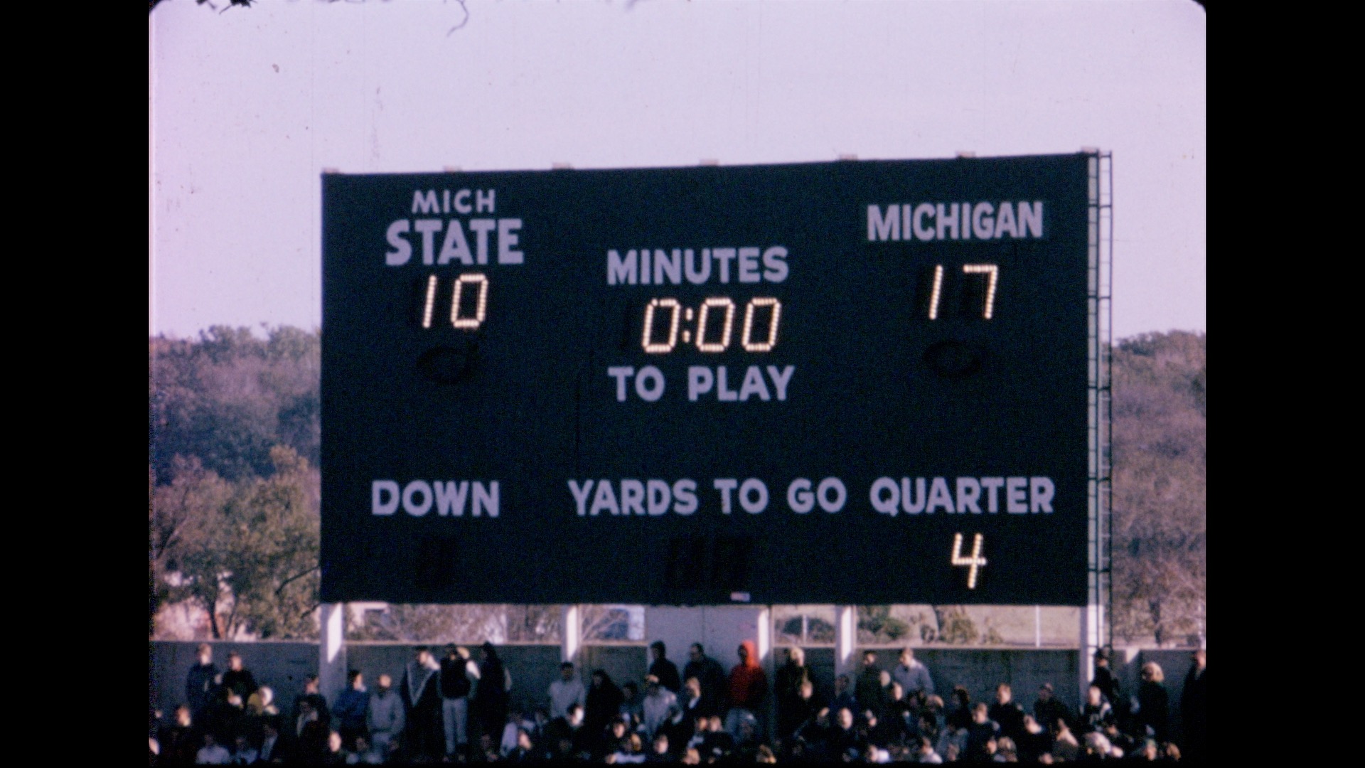 MSU Football vs. Michigan, 1964