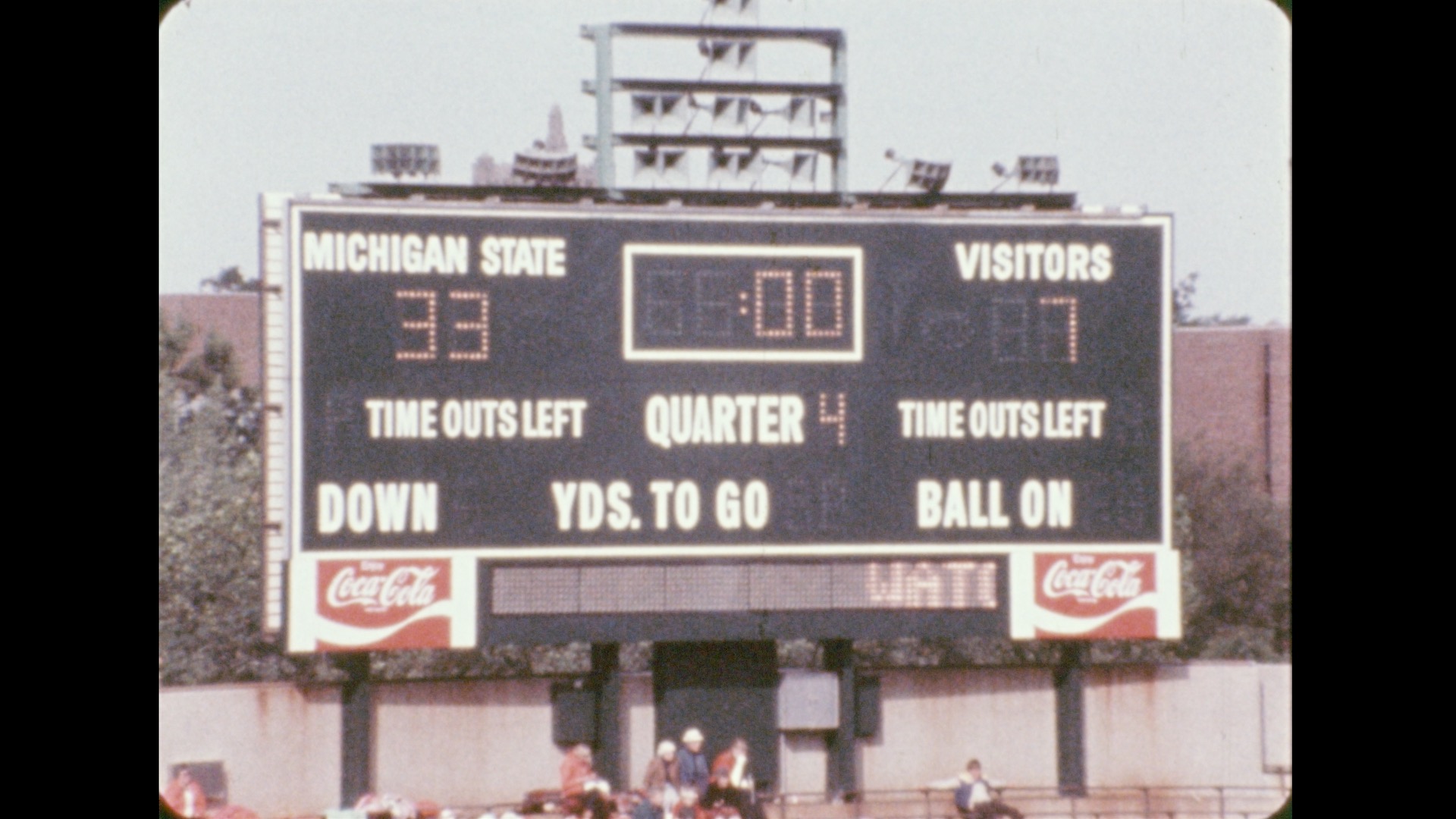 MSU Football vs. Western Michigan, 1980