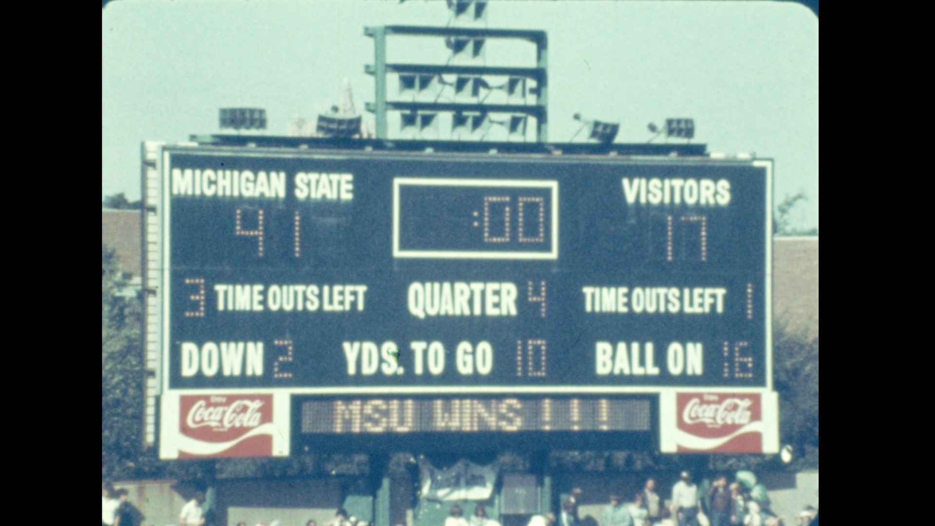 MSU Football vs. Oregon, 1979