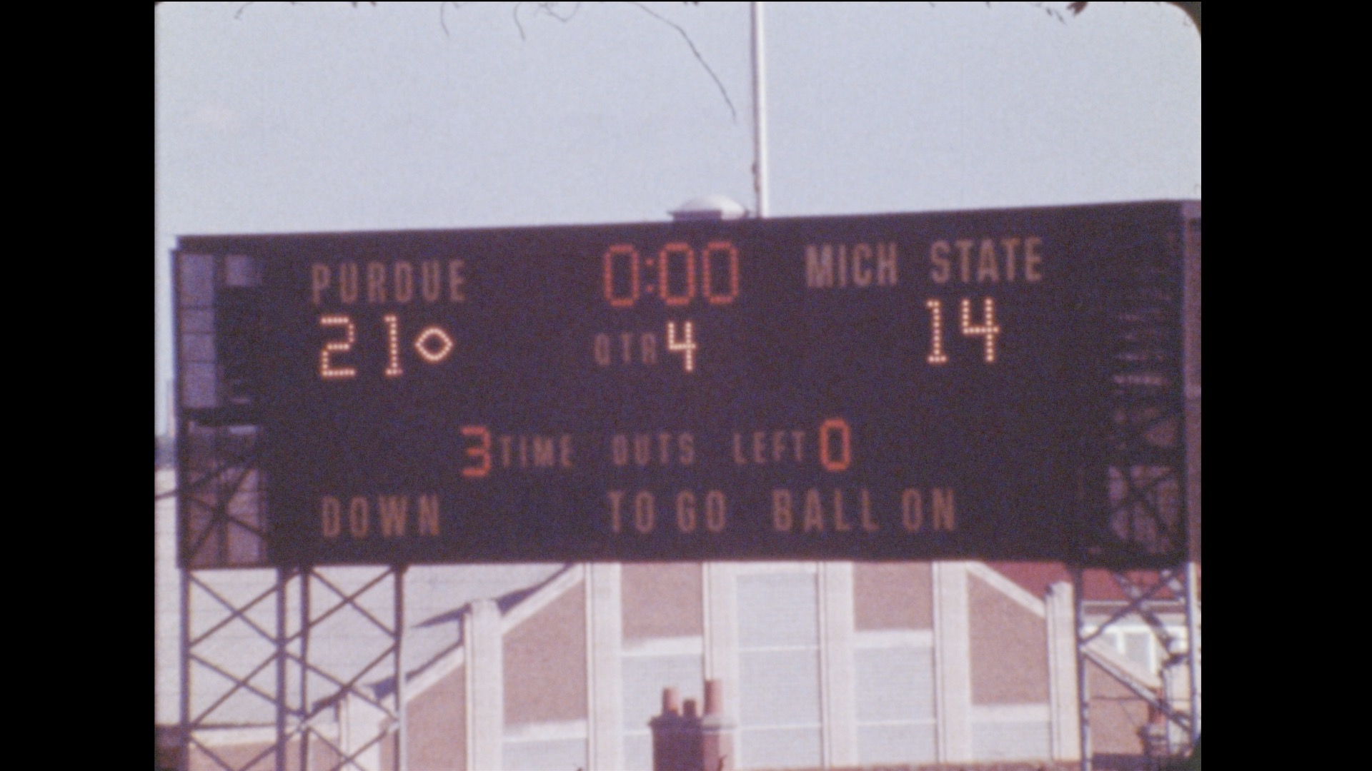 MSU Football vs. Purdue, 1978