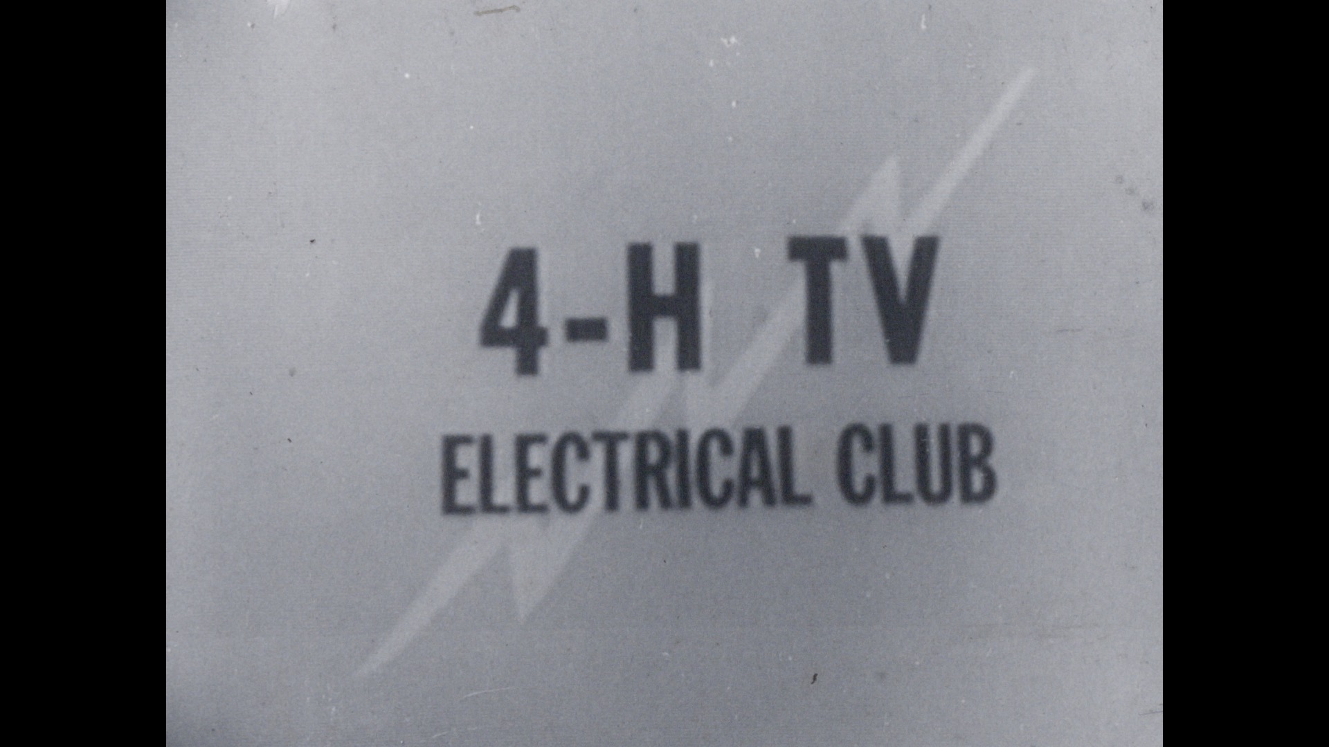 4-H TV Electrical Club, circa 1957