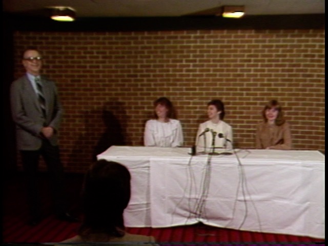 Interviews with Three of MSU's Female Rhodes Scholars and Campus Scenes, 1984