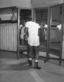 Boxer John Butler, 1956
