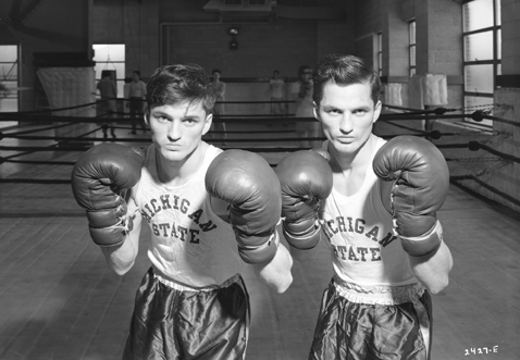 Boxers Walter and William Zurakowski