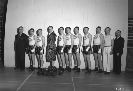 1939 Varsity Boxing Team