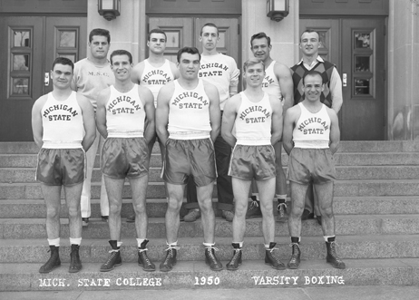 1950 Varsity Boxing Team, Lettered Members