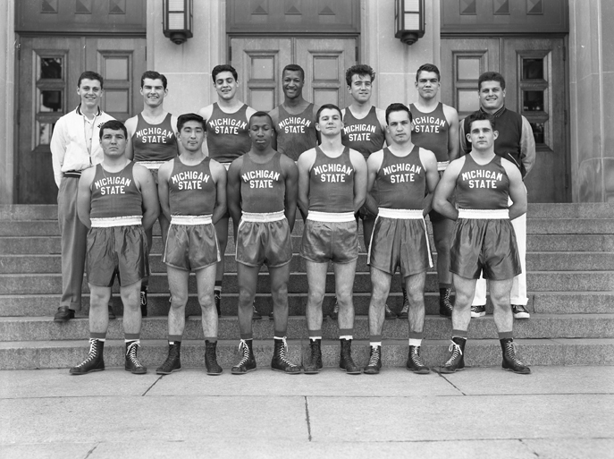1954 Varsity Boxing Team