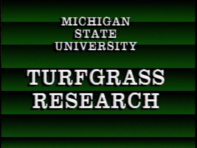 Turfgrass Research, 1992