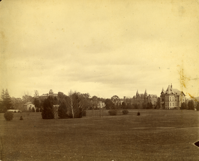 Campus Scenery circa 1886