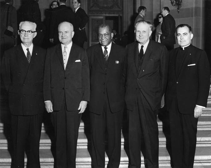 John Hannah and Civil Rights Commission Board, undated