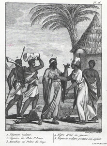 Representative types of Senegal society