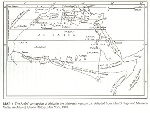 The Arabs' conception of Africa in the thirteenth century C.E.