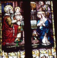 Presentation of Jesus in the Temple detail