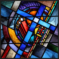 Altar window - Cross