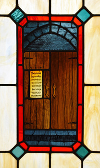 Chruch Door and 95 Theses