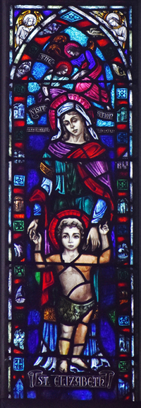 Elizabeth and John the Baptist as a Boy bottom
