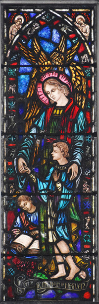 Christ and the Children, Panel 4 lower