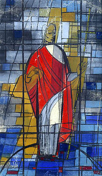Christ the Good Shepherd sketch