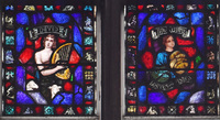 Christ and the Children, Panels 2 and 3 upper