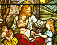 Jesus with Children Detail 