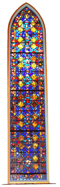 The Moore Windows (Acts of Mercy Window)