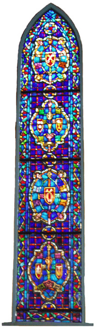 The Devoted Members’ Window (Symbols of the Saints Window)