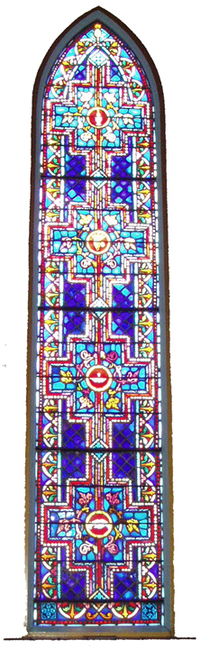 The Clark Window (Sacraments Window)