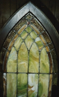 Green Ornamental Window