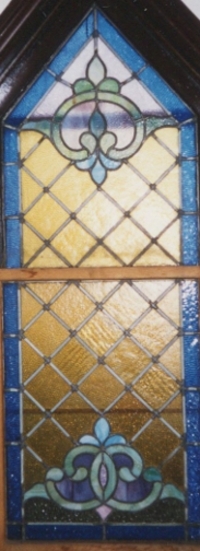 Figural Window in Narthex