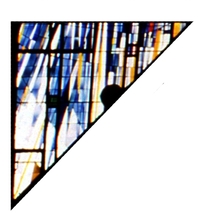 Ornamental Triangle Window Left