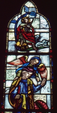 Prayer Window Left Detail 1