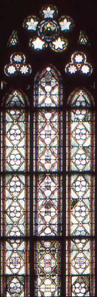 Grisaille Window