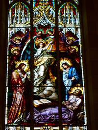 Death of St. Joseph, close-up