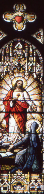 St. Margaret Mary and the Sacred Heart