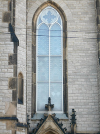 Ornamental window, exterior