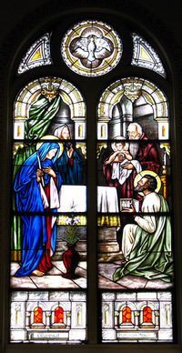 Jesus in the Temple Window photo by Dave Daniszewski