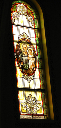St. Joseph Window photo by Dave Daniszewski