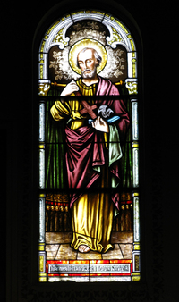 St. Philip the Apostle Window photo by Dave Daniszewski