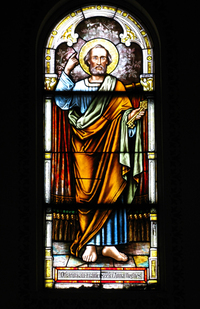 St. Peter Window photo by Dave Daniszewski