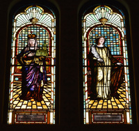 St. Hedwig of Silesia and St. Cecilia