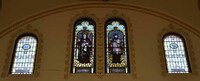 Clerestory Window St. Stanislaus Bishop and Martyr and St. Aloysius