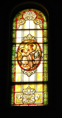St. Anthony of Padua Window photo by Dave Daniszewski