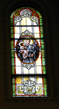 St. Stanislaus Kostka Window photo by Dave Daniszewski