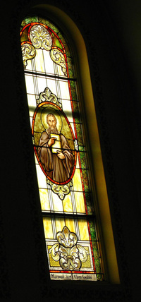 St. Bernadine Window photo by Dave Daniszewski